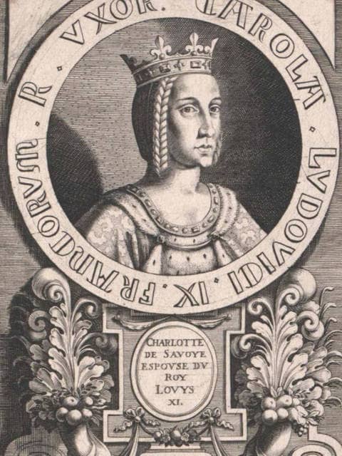 Portrait de Charlotte de Savoie