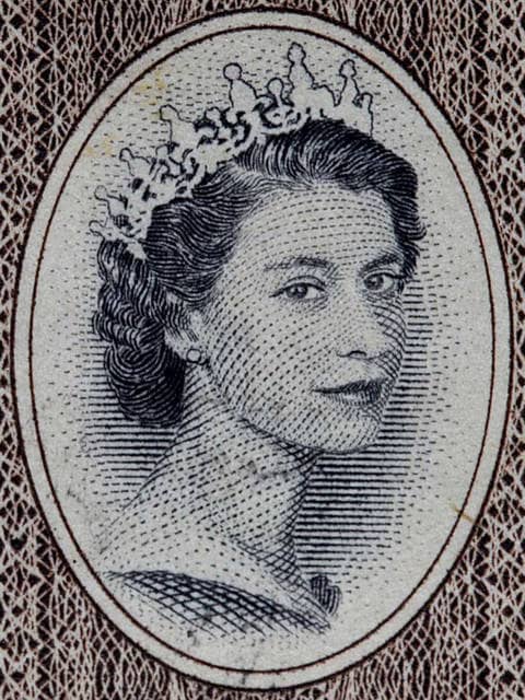 Portrait de Elizabeth II
