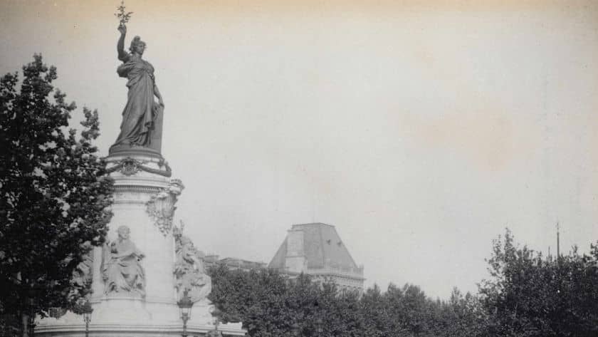 Place de la République, 1890
