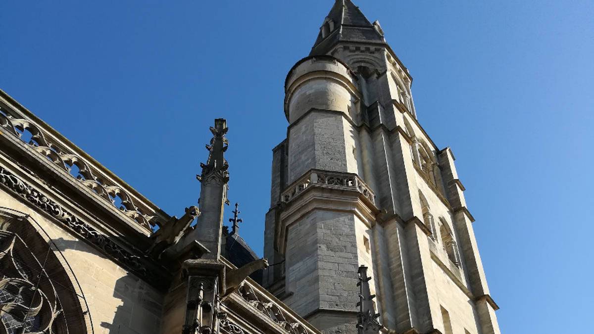 La collégiale, détail