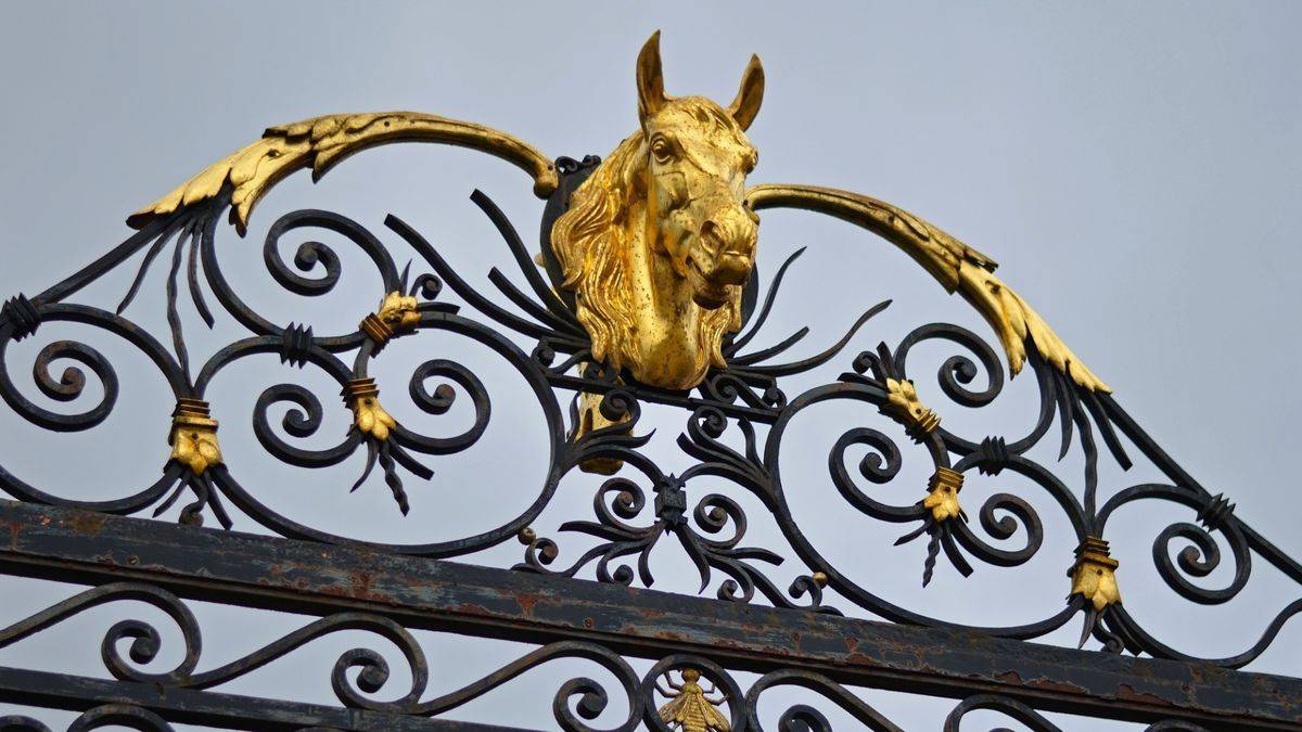 Grille du haras du Pin