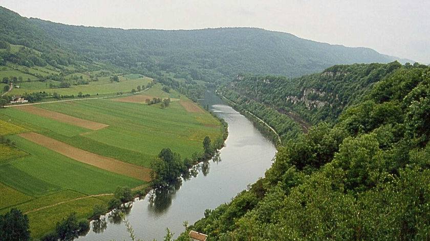 Vue depuis le Saut de Gamache