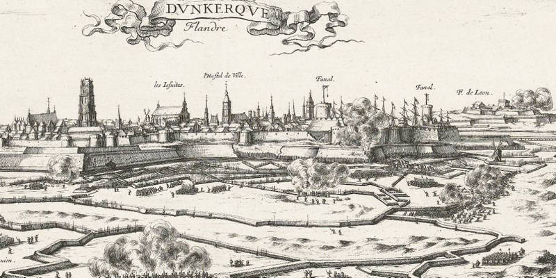 Dunkerque en 1646