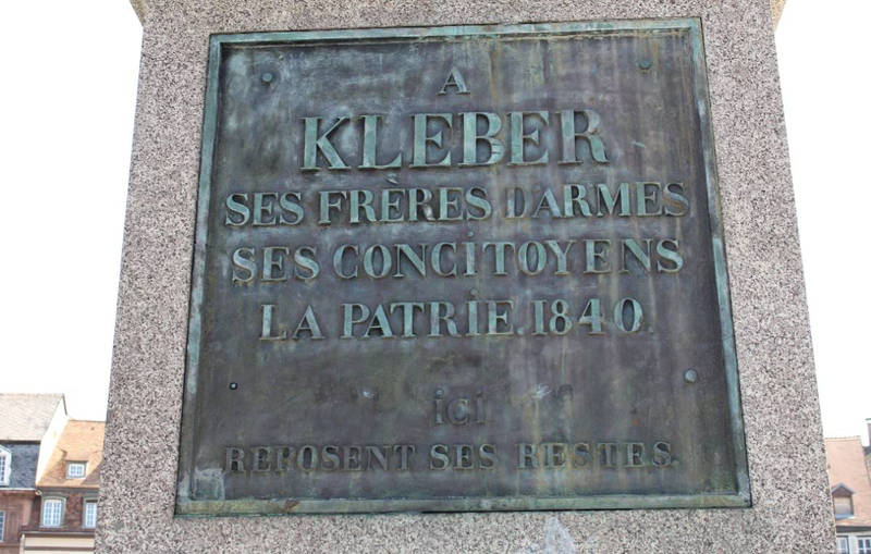Monument de Kléber : détail