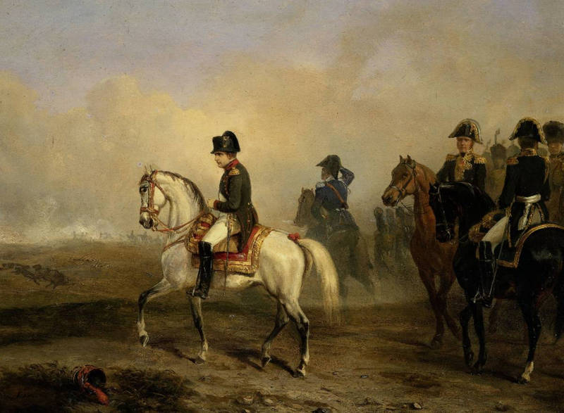 L'empereur à cheval (H. Vernet, 1850)
