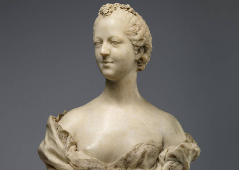 Mme de Pompadour (Pigalle, 1748)