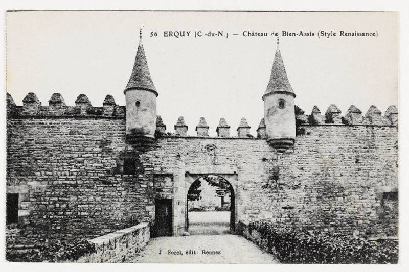 Portail d'entrée du château