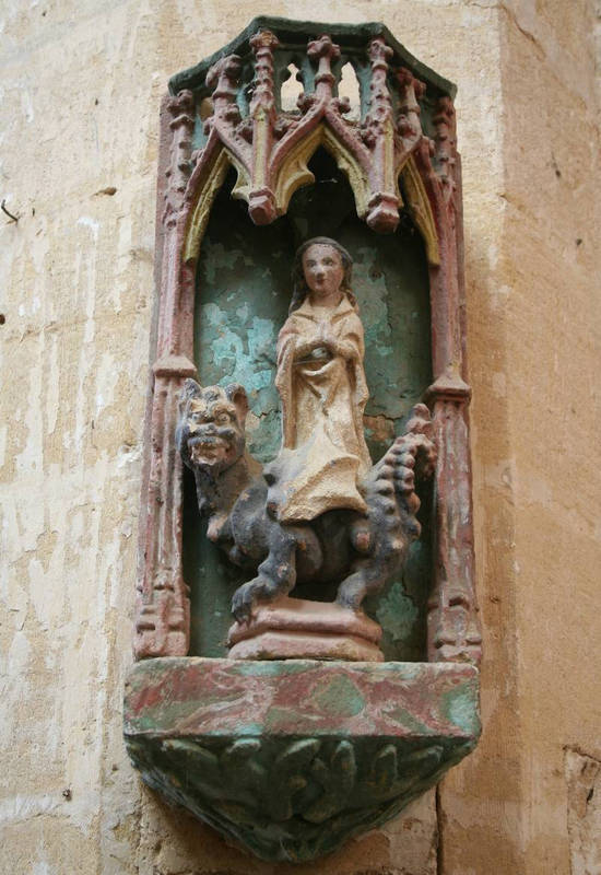 Sainte Marguerite d'Antioche ou le warabouc