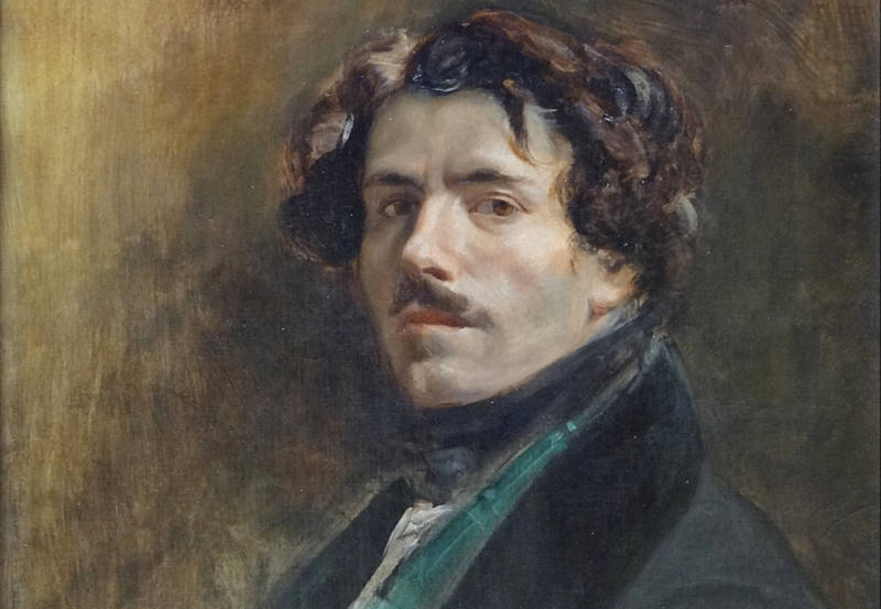 Autoportrait au gilet vert, 1837
