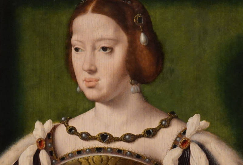 Eléonore d'Autriche (J. van Cleve, 1530)