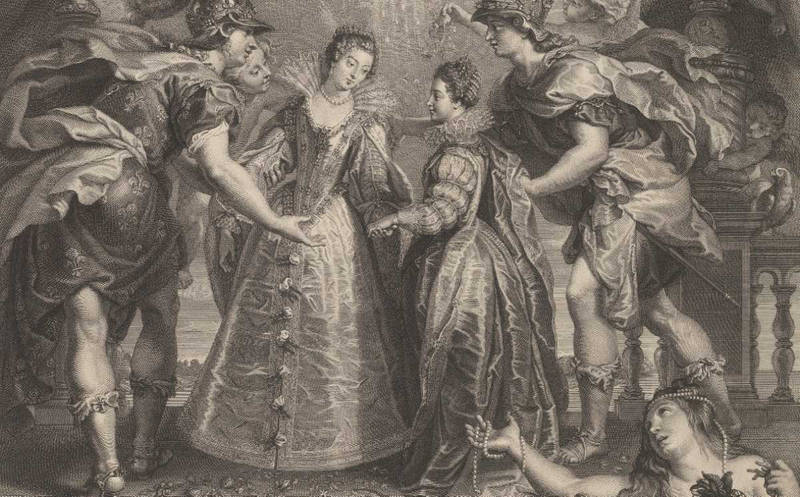 L'échange d'Anne Autriche et d'Elisabeth de Bourbon