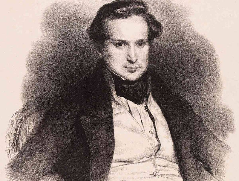 V. Hugo en 1829