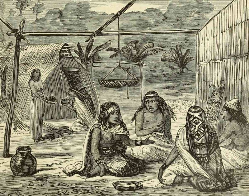 Famille mapuche