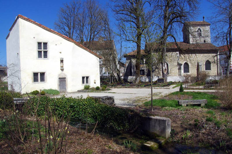 Maison de Jeanne, église de Domrémy