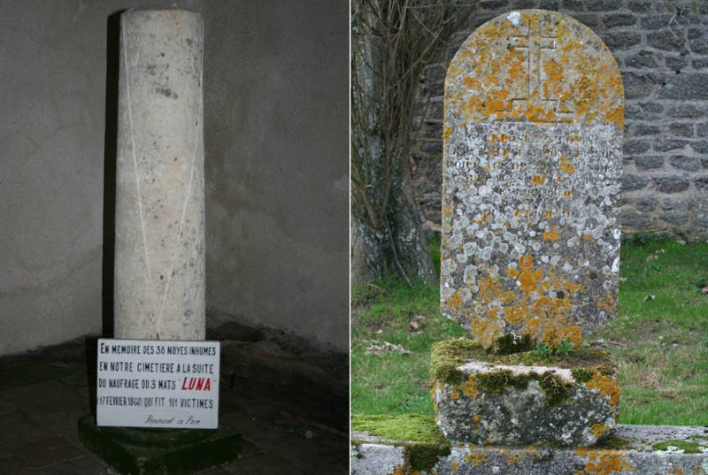 Stèle des disparus du Luna, Gatteville-le-Phare