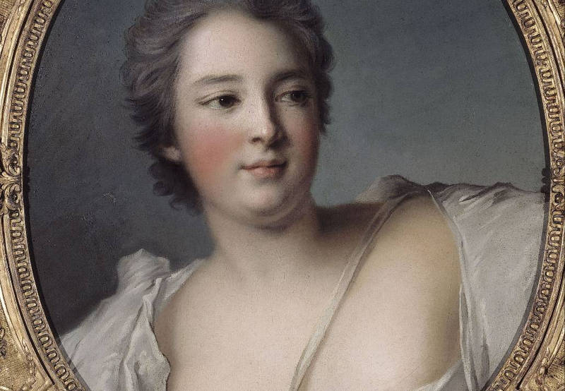 Portrait de la duchesse de Châteauroux (anonyme, 18e s)