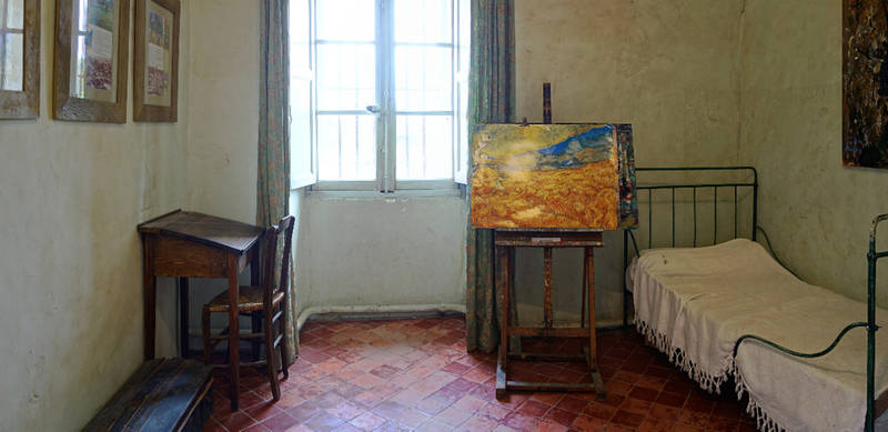 Chambre de Van Gogh au monastère