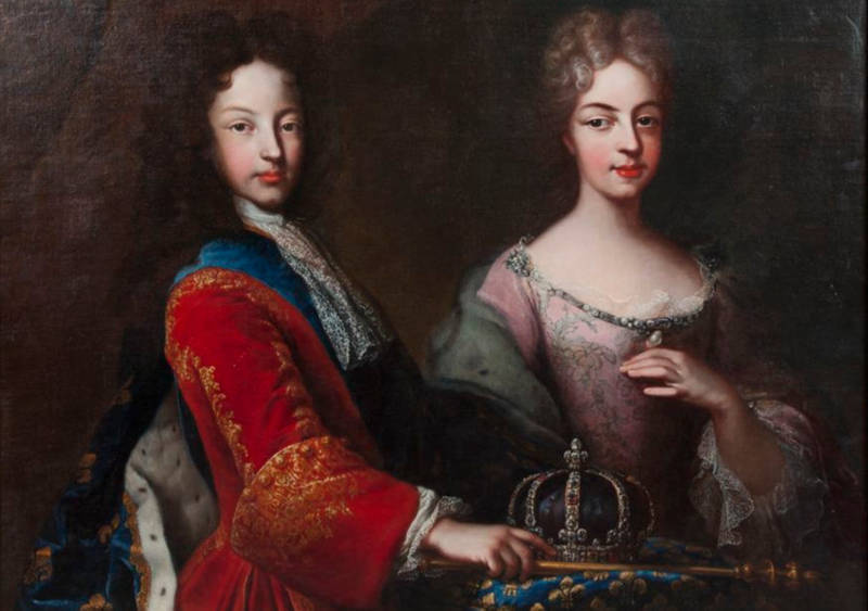 Le duc et la duchesse de Bourgogne
