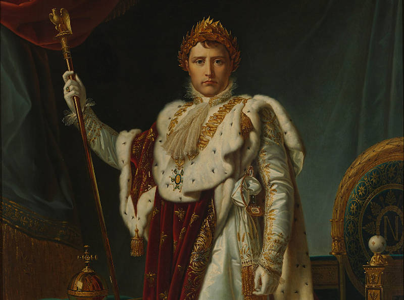 Napoléon en habit de sacre (Gérard, 1805)