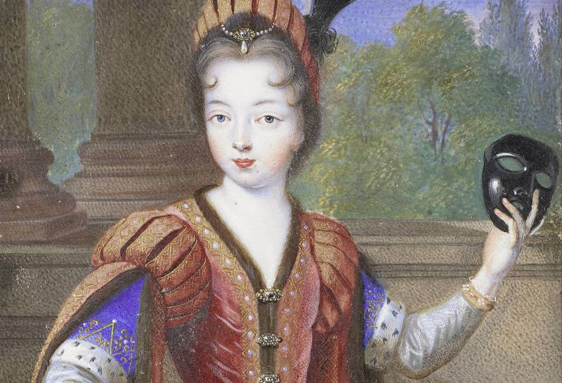 Marguerite de Valois enfant (anonyme, 1690-1710)
