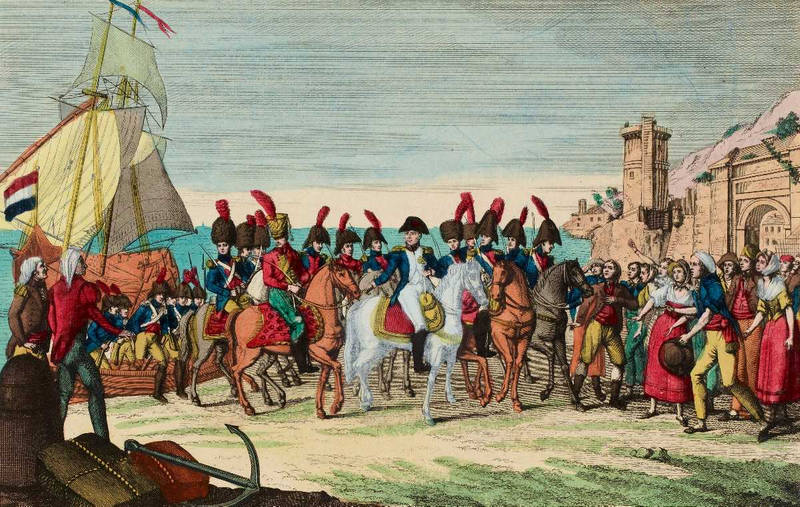 Napoléon débarque à Golfe-Juan (1815)