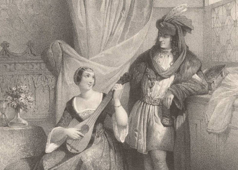 Agnès Sorel et Charles VII