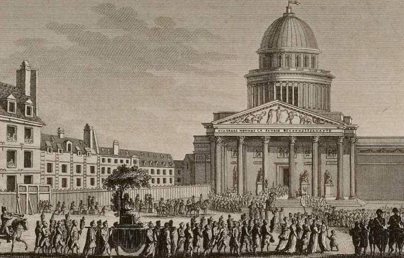 Transfert de Rousseau au Panthéon