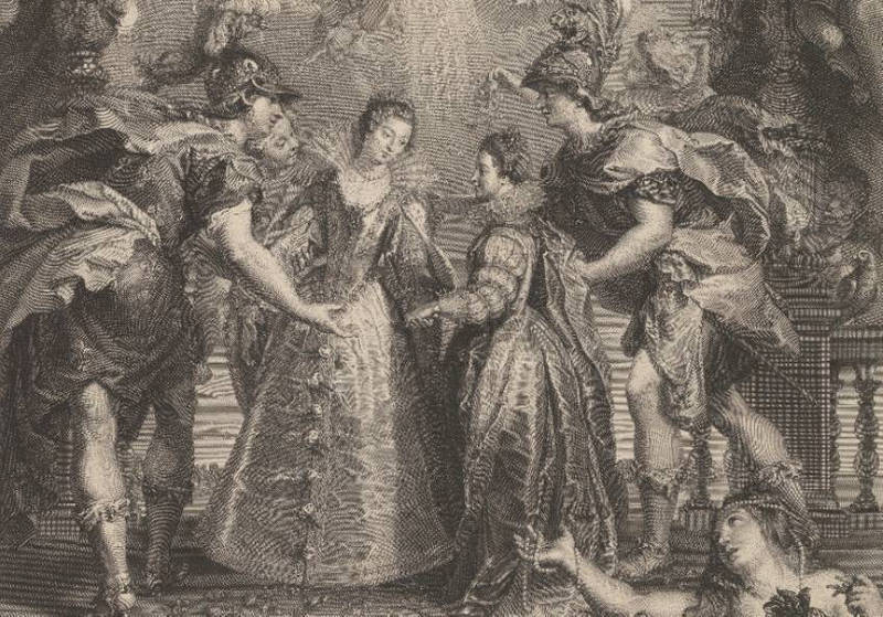 Echange d'Anne d'Autriche et Elisabeth de Bourbon