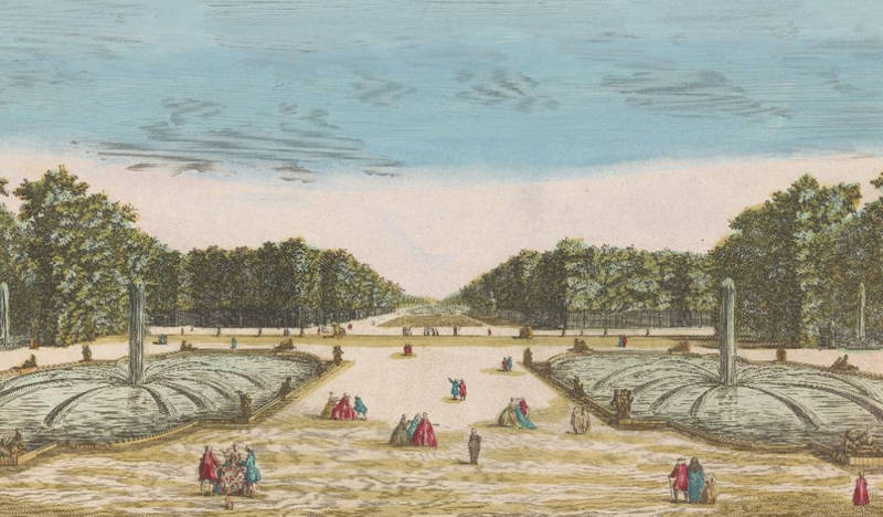 Jardins de Versailles, 1700