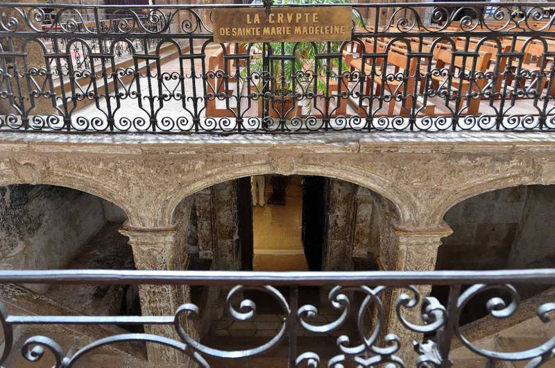 Basilique Saint-Maximin : la crypte