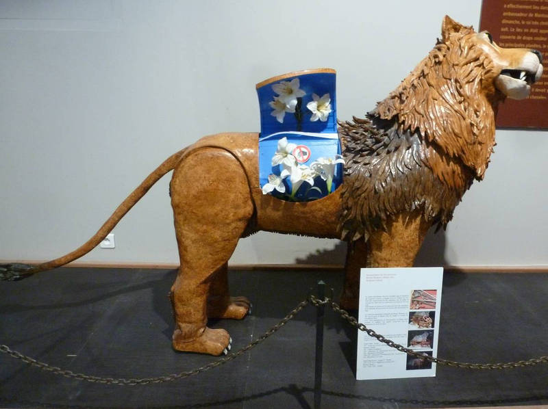 Le lion automate de De Vinci