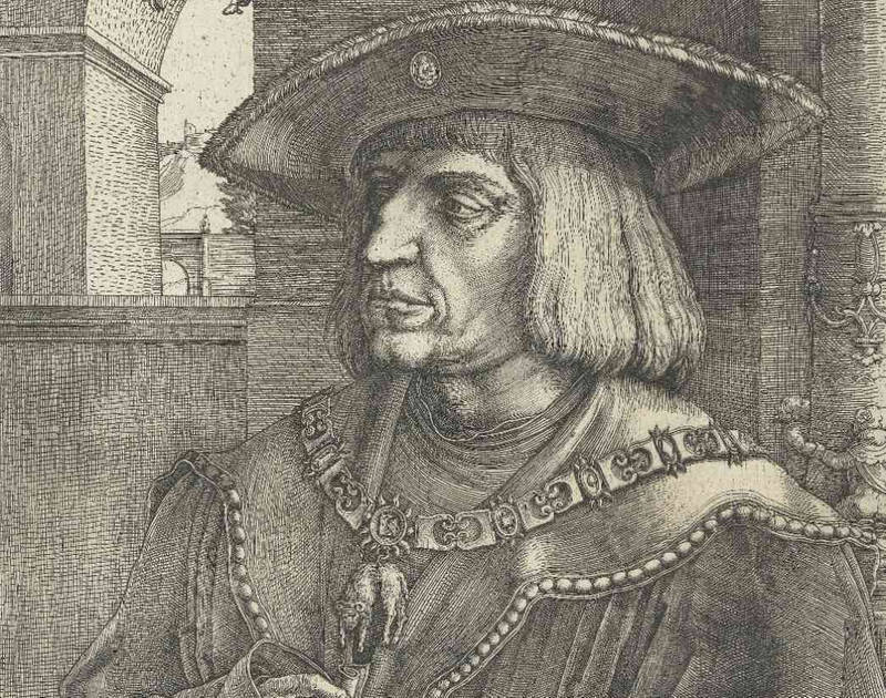 Maximilien Ier (L. van Leyden, 1520)