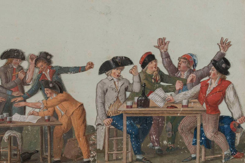 Citoyens chantant la Marseillaise (1792)