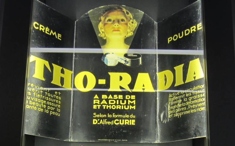 Publicité pour les produits Tho-Radia