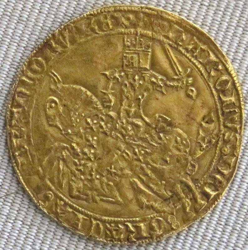 Franc à cheval, 1364-1380