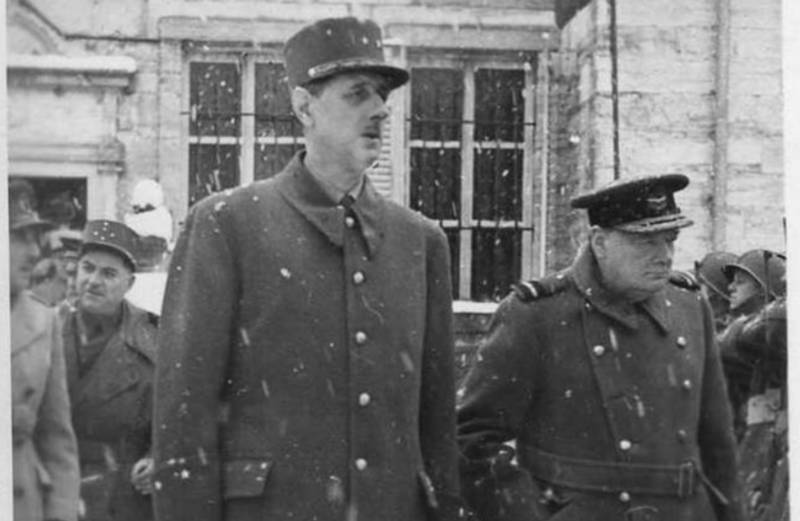 Churchill et de Gaulle à Montalembert
