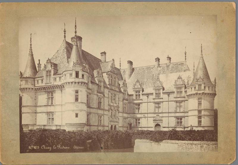 Le château vers 1875
