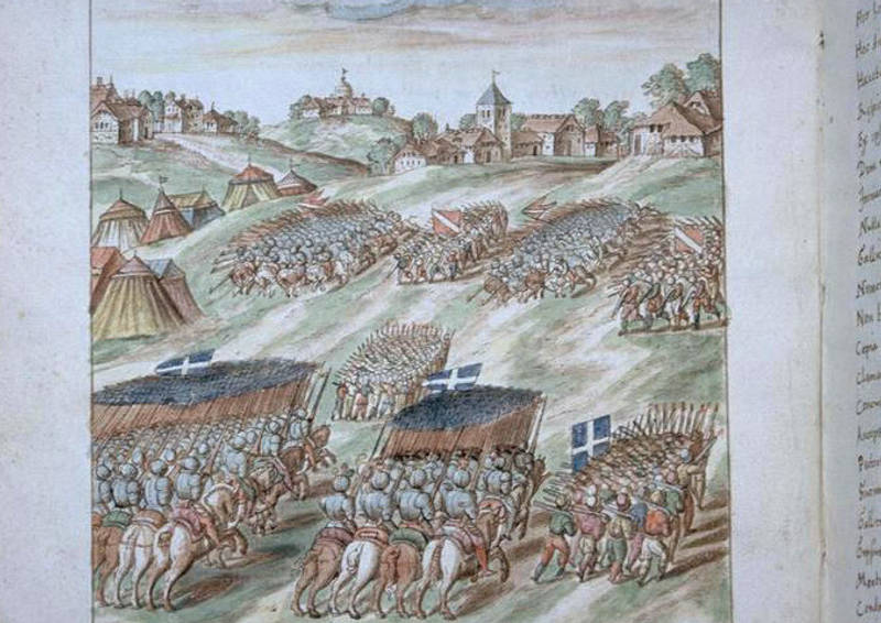 Bataille de Jarnac (De Tristibus Galliae carmen)