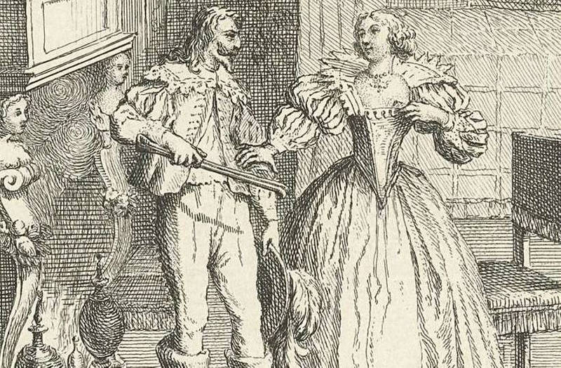 Louis XIII et Marie de Hautefort (1731)