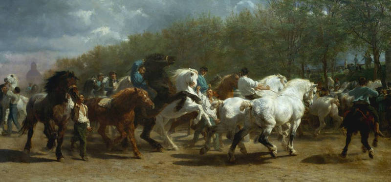 Le Marché aux chevaux (1852-55)