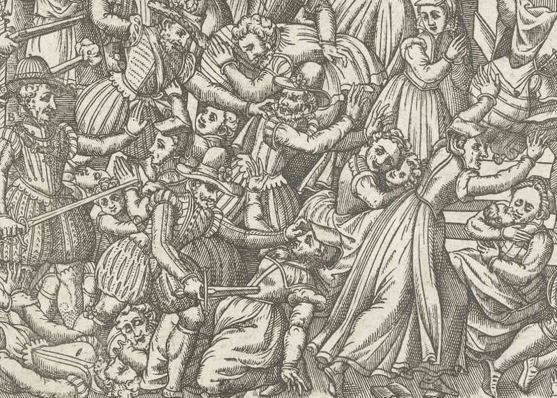 Massacre de Wassy (Jean Perrissin, 1570)
