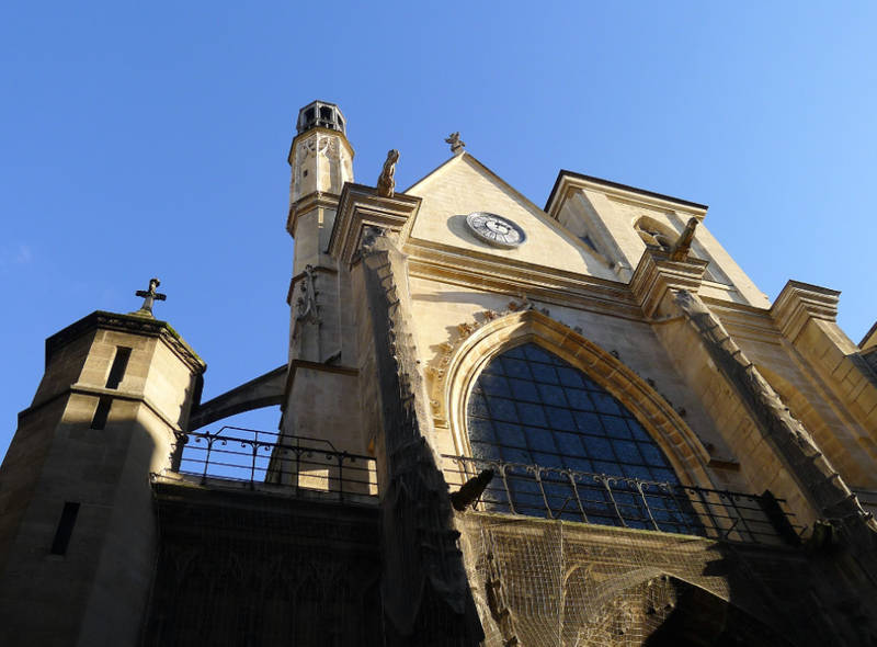 Saint-Merri : le clocher
