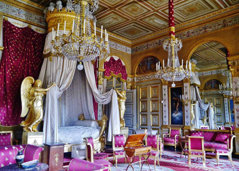 Chambre à coucher de Marie-Louise à Compiègne