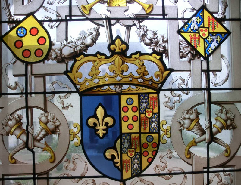 Blason de Catherine de Médicis, Chaumont