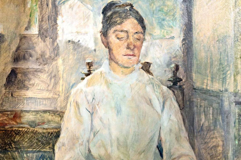 Adèle de Toulouse-Lautrec (H. de Toulouse-Lautrec, 1883)