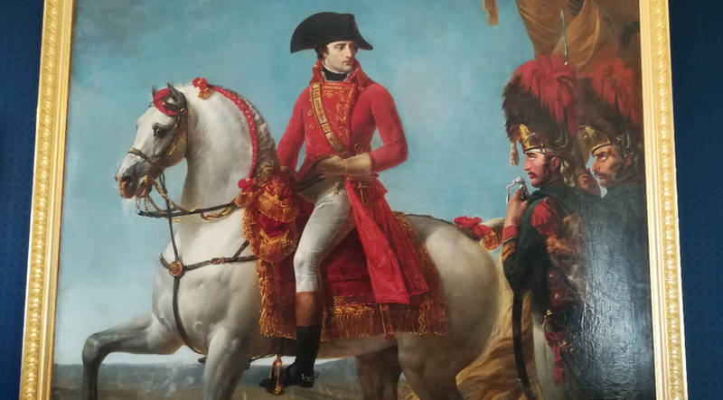 Portrait de Napoléon à La Malmaison