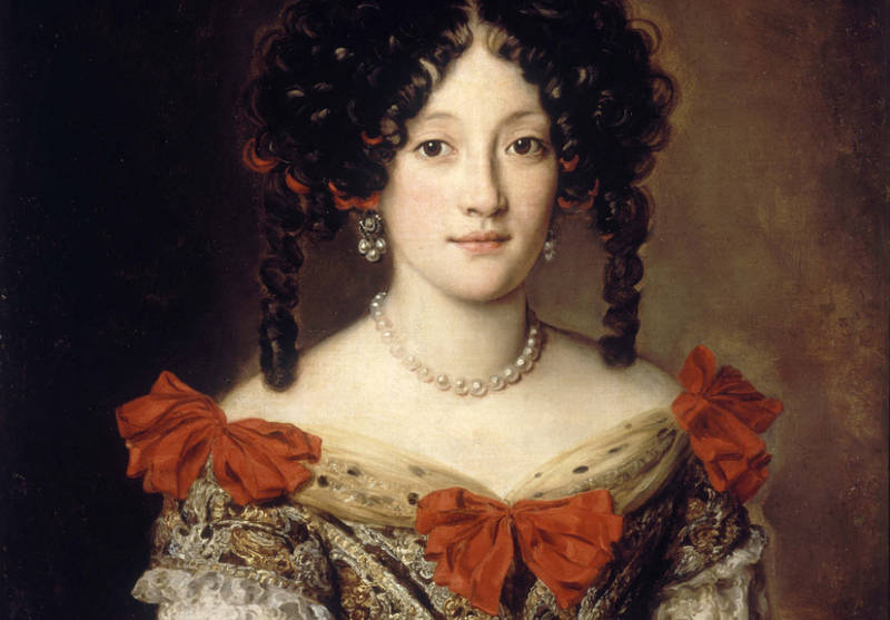 Portrait présumé de Marie-Anne Mancini (J. Voet, 17e s)