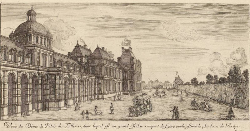 Les Tuileries (J. Marot, 1650)