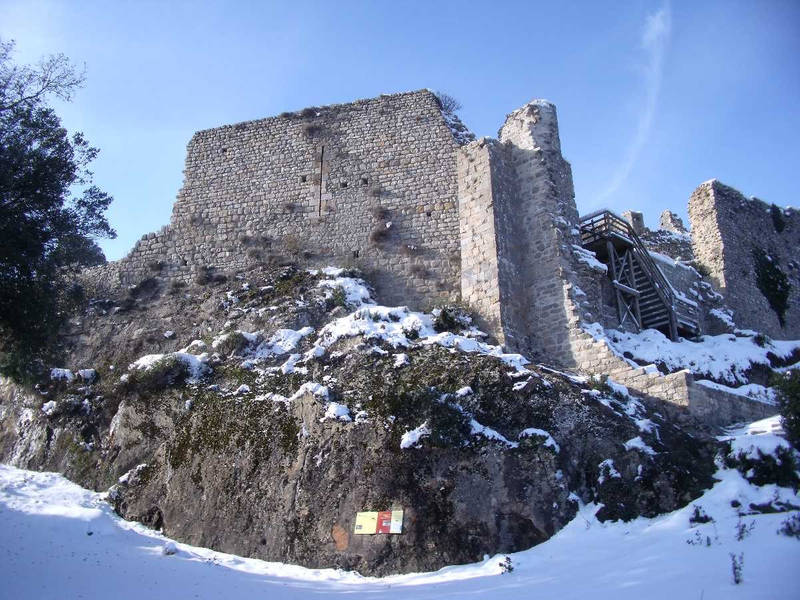 Le château, angle sud-est