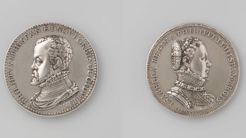 Médaille pour le mariage de Philippe II et Elisabeth de France (1559)